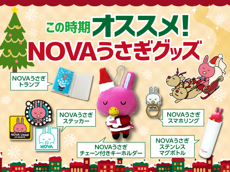 レッスンをもっと楽しくするアイテム🌠【NOVAうさぎ20周年グッズ出まし