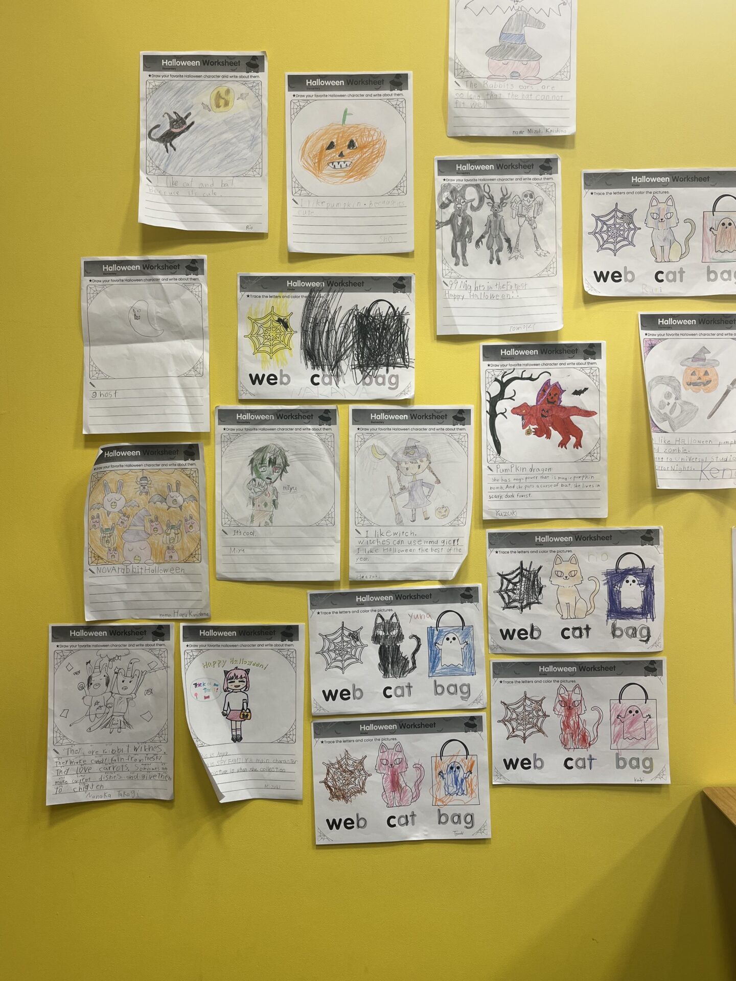 [英会話スクールNOVA大垣イオン校]ハロウィンの様子を紹介🎃